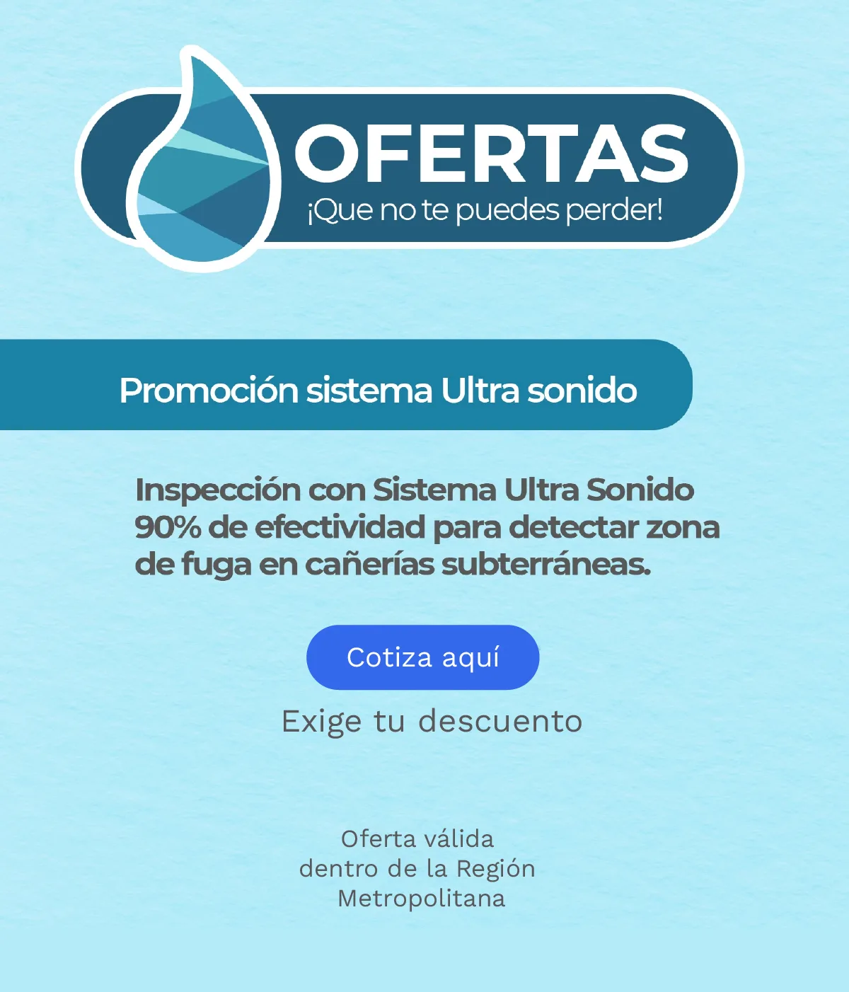 Promoción sistema Ultra Sonido